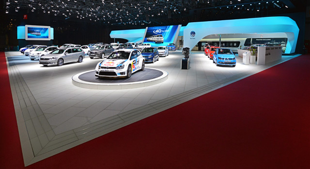 Automobilsalon Genf VW 2014