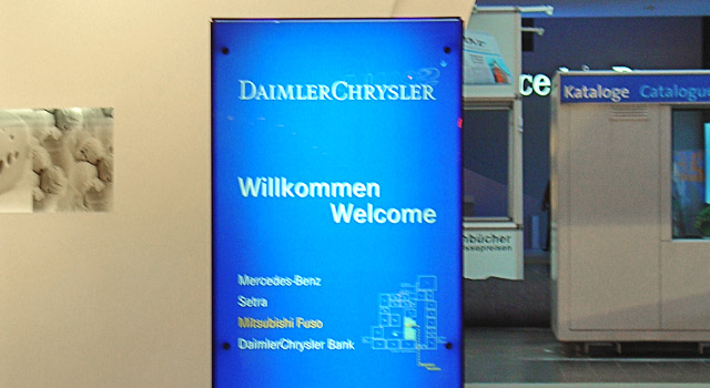 Messebau für DaimlerChrysler in Hannover