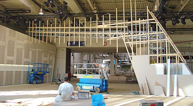 Messebau für DaimlerChrysler in Hannover