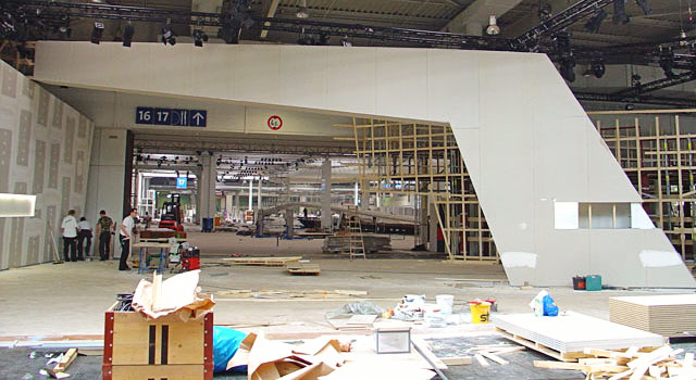 Messebau für DaimlerChrysler in Hannover